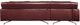 Fornirama 790 2-Piece Burgundy Sectional Set-2