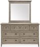 Magnussen Home® Paxton Place Dovetail Grey Landscape Mirror-1