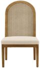 Dovetail Furniture Thoreau Natural/Oatmeal Dining Chair-1