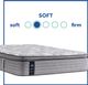 Sealy® Posturepedic® Dantley Innerspring Soft Euro Pillow Top California King Mattress-4