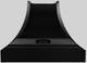 Vent-A-Hood® Designer Series 42" Black Wall Mounted Range Hood-2