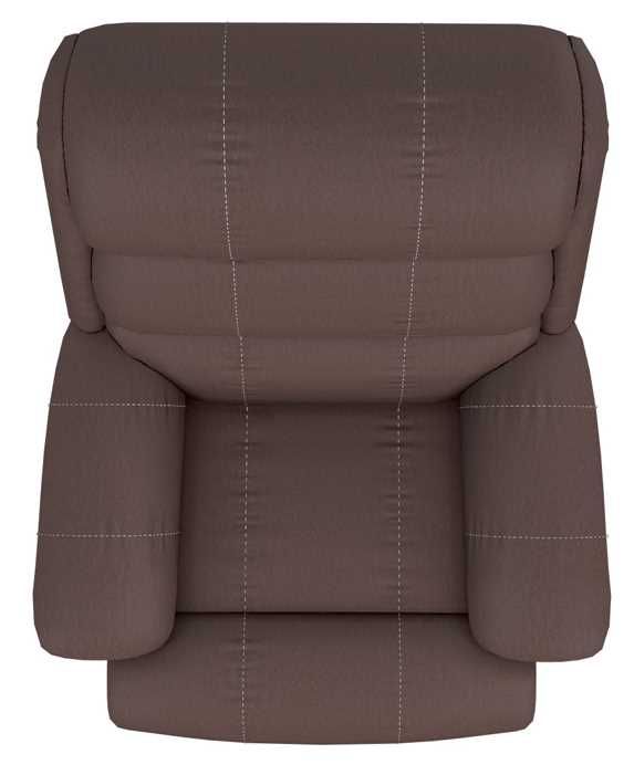 La-Z-Boy® Astor Chestnut Leather Manual Wall Recliner-4