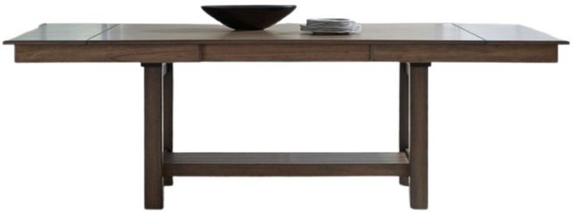 Liberty Furniture Brook Bay Sandstone Trestle Dining Table-1