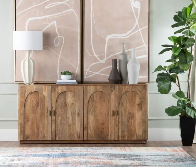 Crestview Collection Chateau Natural Sideboard-1