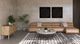 Moe's Home Collection Chloe White Coffee Table with Black Iron Base-4