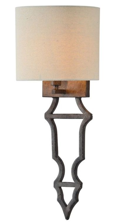 Forty West Jubel Black Wall Light Sconce