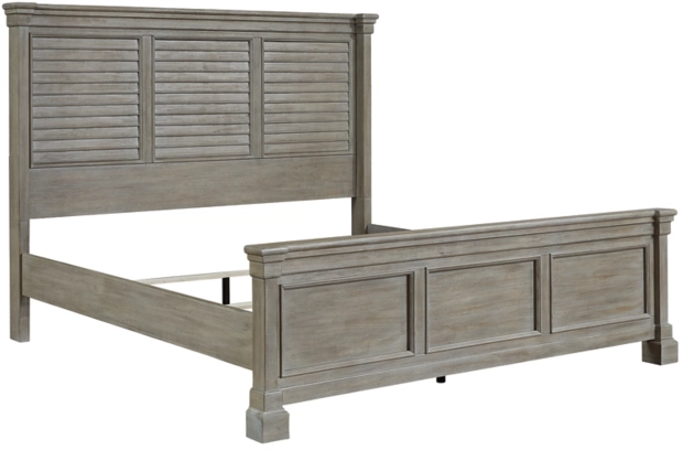 Signature Design by Ashley® Moreshire Bisque King Panel Bed-1