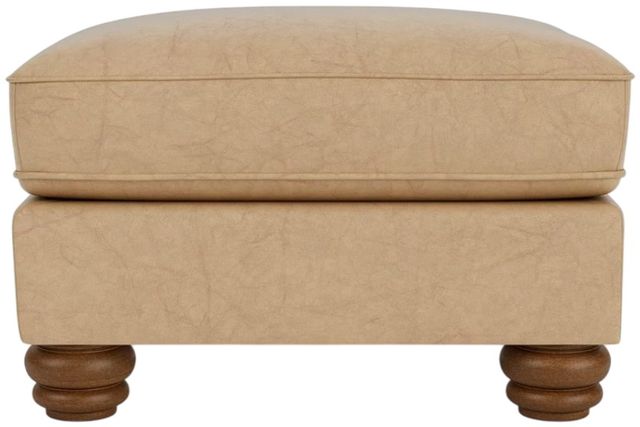 Flexsteel® Customizable Bexley 32" Leather Ottoman-2