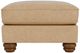 Flexsteel® Customizable Bexley 32" Leather Ottoman-2
