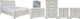 Signature Design by Ashley® Robbinsdale 6-Piece Antique White King Storage Bed Set-0