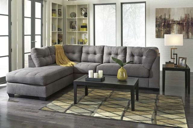 Benchcraft® Maier Charcoal Left-Arm Facing Corner Chaise-3