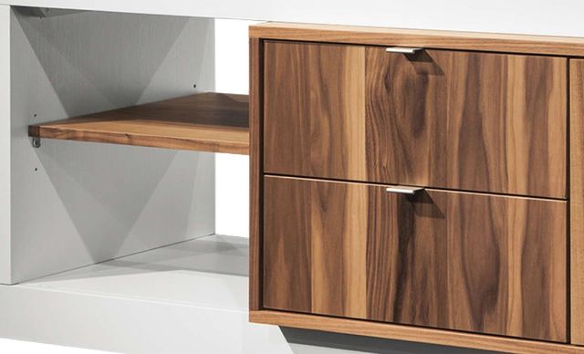 VieBois Natural/Opaque White TV Base-1