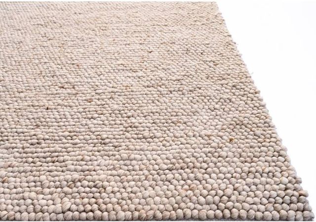 KAS Rugs Pave Ivory Beige Cornerstone 5'x8' Area Rug-2