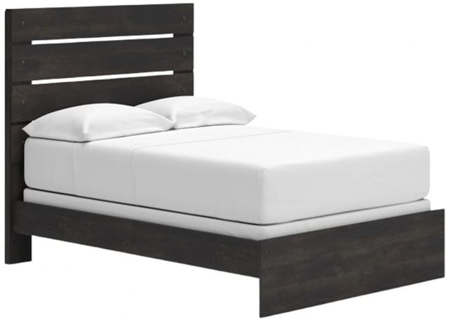 Signature Design by Ashley® Delmorta Dark Gray Youth Full Panel Bed-0