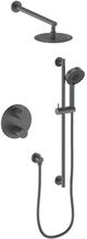 ZLINE Emerald Bay Gun Metal Thermostatic Shower System-0
