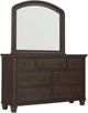 aspenhome® Cambridge Cracked Pepper Double Dresser-2