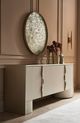 Caracole® Corinthian Caracole Classic Almond Milk Media Console-5