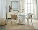 Hooker® Furniture Surfrider Driftwood/Zuri Cream Woven Back Dining Side Chair-3