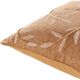 Surya Delta Camel 22"x22" Toss Pillow with Down Insert-1