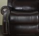 New Classic® Home Furnishings Sierra Brown Sofa with Dual Recliners-1