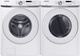 Samsung White Front Load Laundry Pair-0