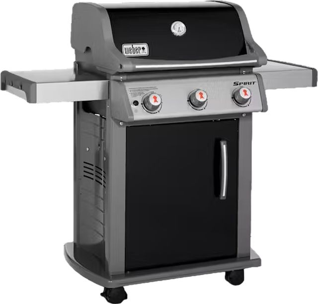 Weber® E-310™ 3-Burner Black Freestanding Liquid Propane Gas Grill-2