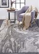 Feizy Prasad Light Gray 5' x 8' Rug-4