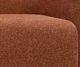 Parker House® Mingle Thatch Terracotta Swivel Glider Accent Chair-5