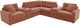 Drew & Jonathan Home ModularOne New Horizon 7-Piece Copper Modular Sectional-0