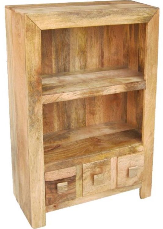 Jaipur Furniture Dakota Light Brown Small Bookcase-0