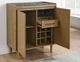 Steve Silver Co. Novato Light Chestnut Sintered Stone Cabinet-1
