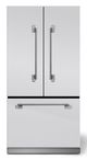AGA™ Elise 22.2 Cu. Ft. White Counter Depth French Door Refrigerator-0