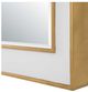 Uttermost® Crisanta Gloss White Arch Mirror-4