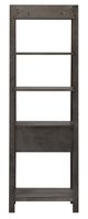 Liberty Furniture Modern Farmhouse Dusty Charcoal Leaning Bookcase-3