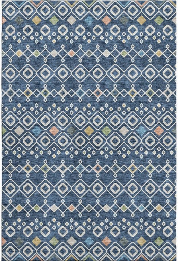 Dalyn™ Rug Company Neo Navy 5'x8' Area Rug-0