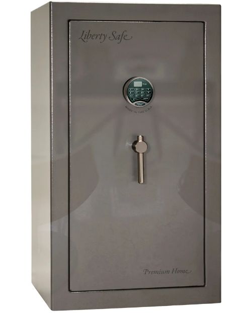 Liberty Safe Premium Home 12 Gray Gloss Gun Safe-0