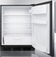 Accucold® by Summit® 24" 5.5 Cu. Ft. Stainless Steel Compact Refrigerator-2
