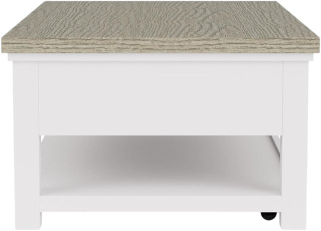 Riverside Furniture Cora Fog Large Cocktail Table with Cloud Base-3