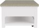 Riverside Furniture Cora Fog Large Cocktail Table with Cloud Base-3