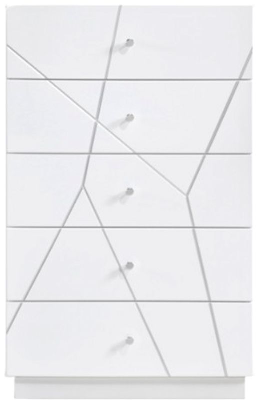 Homelegance® Orlo High Gloss White Chest-2