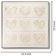 Classy Living Timeless Textured Whisper Hearts Wall Art-2