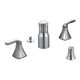 Moen® Voss Chrome Two-Handle Bidet Faucet-0