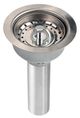 Elkay Celebrity® Brushed Satin Stainless Steel 25" x 17" x 6.88" 2-Hole Single Bowl Drop-in Classroom Sink and 8.63" Faucet/Bubbler Kit-3