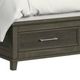 Elements International Canterbury Gray Queen Storage Panel Bed-1