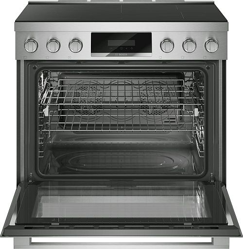 Bosch® 800 Series 36” Stainless Steel Pro Style Induction Range-1