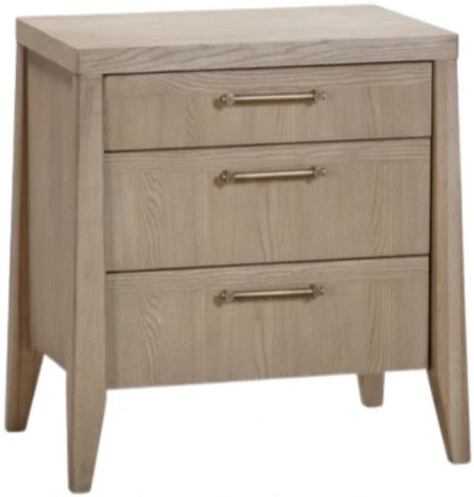 Modus Furniture Sumire Ginger 3-Drawer Nightstand-0