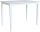 John Thomas Furniture® Dining Essentials White Square Dining Table with 36" Shaker Legs-0