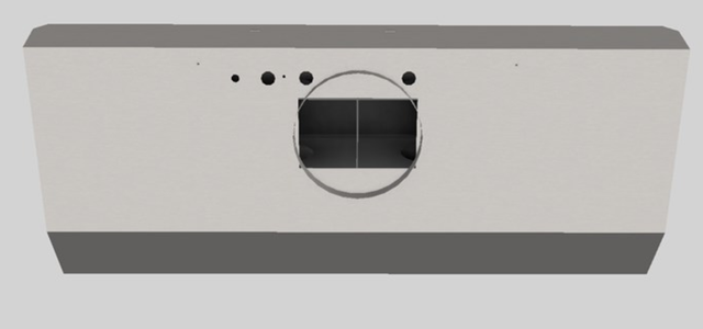Vent-A-Hood® 48" Stainless Steel Wall Mounted Liner Insert-1