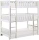 Homelegance® Galen White Twin/Twin Triple Bunk Bed-0