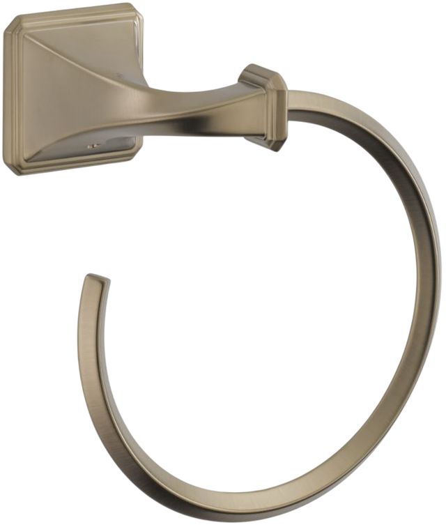 Brizo Virage® Brilliance® Brushed Nickel Towel Ring-0